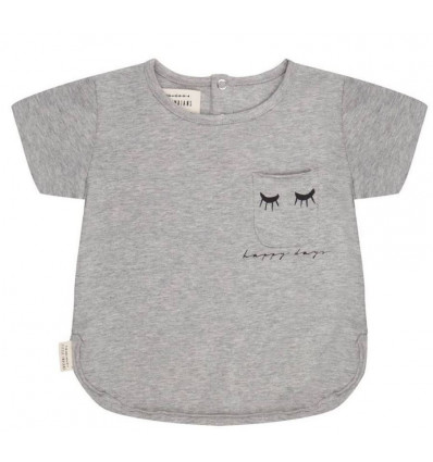 SHIRT HAPPY DAYS GREY MELANGE 4-5 Y