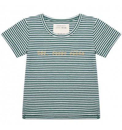 SHIRT HEY, FUNNY FACES! FOREST STRIPE 3-
