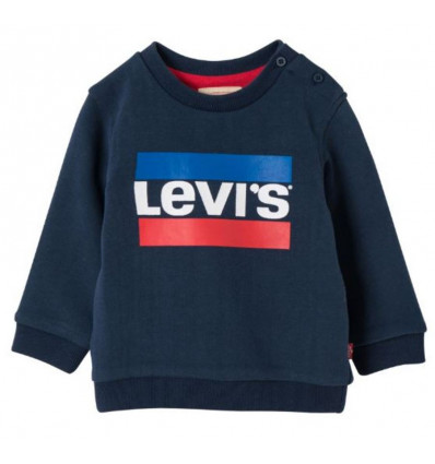 SWEAT SHIRT SWEAT LOGY DRESS BLUE 6M