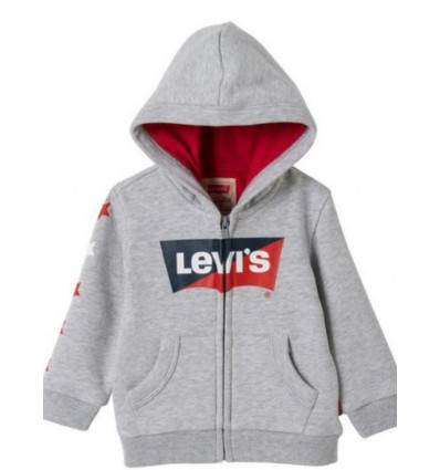 WIKKELVEST ZIPPER BAT GREY MEL. 6M