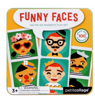 MAGNETISCH SPEL FUNNY FACES 201