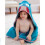 ZOO HOODED TOWEL OWL 8