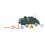 PULL ALONG SORTING BOX CROCO GREEN 22
