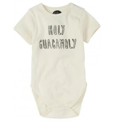 ROMPER HOLY GUACOMOLY SUMMER WHITE 9