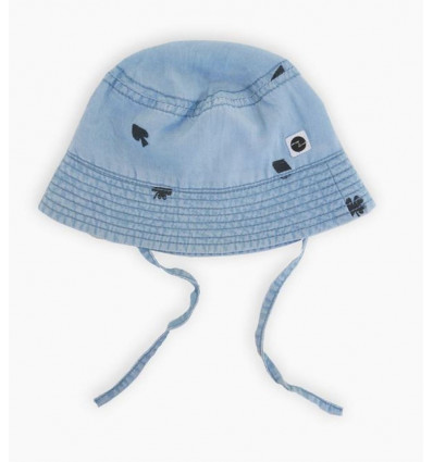 HAT PLAYING CARDS AOP VINTAGE DENIM 9