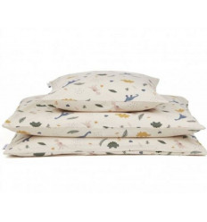 INGEBORG JUNIOR BEDDING PRINT CORAL 202
