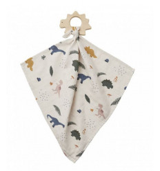 DINES TEETHER CUDDLE CLOTH DINO MIX 202
