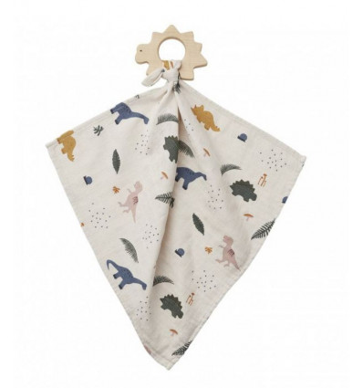 DINES TEETHER CUDDLE CLOTH DINO MIX 202