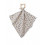DINES TEETHER CUDDLE CLOTH CORAL 202