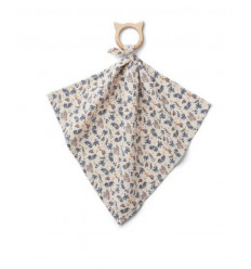 DINES TEETHER CUDDLE CLOTH CORAL 202