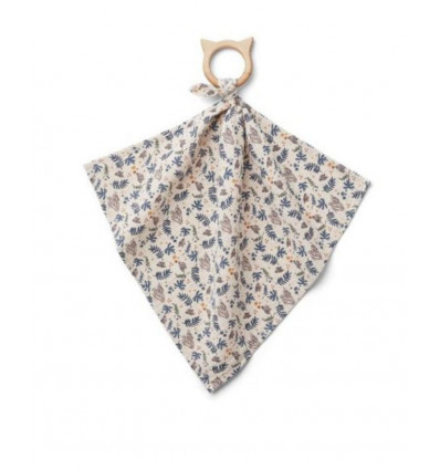 DINES TEETHER CUDDLE CLOTH CORAL 202