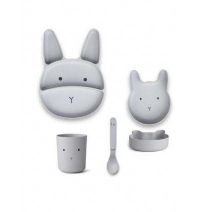 JULES JUNIOR BAMBOO SET RABBIT DUMBO 202