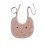 LILJA BIB 2 PACK RABBIT ROS 1SIZE 202