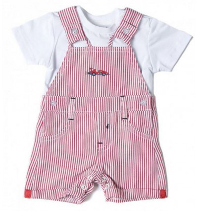 BABY'S 2 PCS SET RED 3M