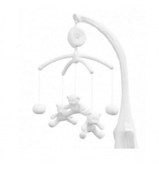 OSCAR MUSICAL MOBILE 3 BEARS WHITE 9
