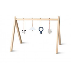 WOODEN PLAYGYM W. ACCESSORIES BOY 9