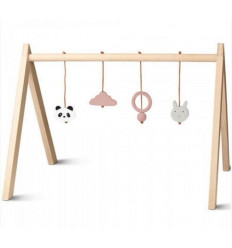 WOODEN PLAYGYM W. ACCESSORIES GIRL 9