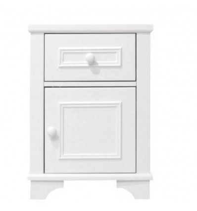 TABLE DE NUIT CHARLOTTE BLANC 20