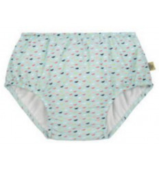 LSF SWIM DIAPER GIRLS FISH SCALES 6MO 9