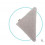 BANDANA BOUTON PRESSION GRIS 201