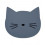 AURA PLACEMAT CAT BLUE WAVE 1SIZE 202