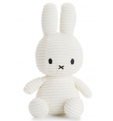 MIFFY SITTING CORDUROY OFFWHITE 23CM 21