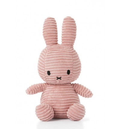 MIFFY SITTING CORDUROY PINK 23CM 21