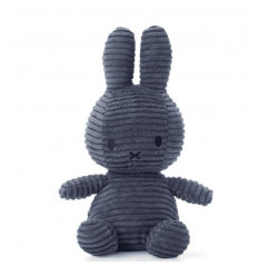 MIFFY SITTING CORDUROY BLUE 23CM 21