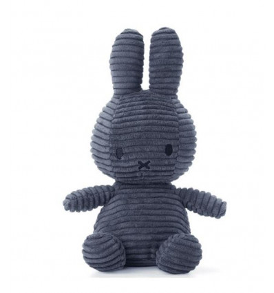 MIFFY SITTING CORDUROY BLUE 23CM 21