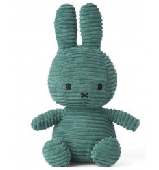 MIFFY SITTING CORDUROY GREEN 23CM 21