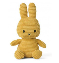MIFFY SITTING CORDUROY YELLOW 33CM 21