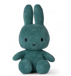 MIFFY SITTING CORDUROY GREEN 33CM 9