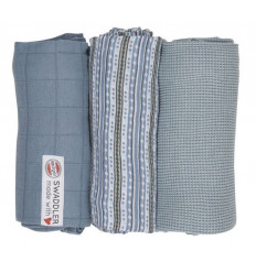 SWADDLER 3-PACK STRIPE OCEAN 21