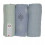 SWADDLER 3-PACK KNOT EAU BLUE 21