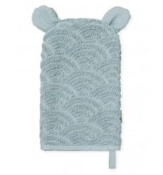 WASH GLOVE GOTS PETROLEUM 9