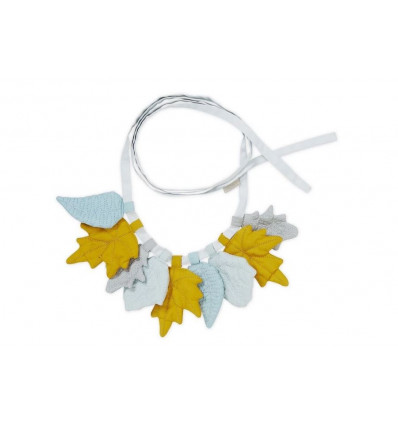 GARLAND LEAVES OCS MIX MUSTARD 9
