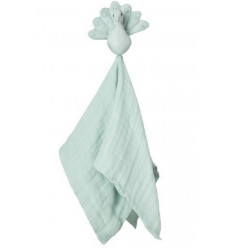 CUDDLE CLOTH MUSLIN PEACOCK OCS BLUE
