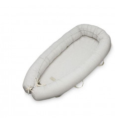 BABY NEST W/ZIPPER AND LINING OCS GREY