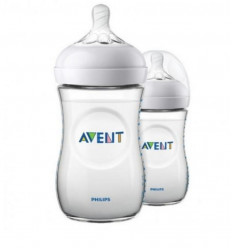 NATURAL ZUIGFLES 260ML DUO 231 NATURAL BIBERON 260ML DUO 231