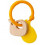 SILICONE HOUTEN BIJTRING ANANAS 211