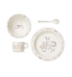 BAMBOO DINNERWARE SET FOREST THEME 9