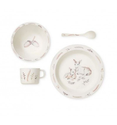 BAMBOO DINNERWARE SET FOREST THEME 9
