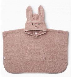 ORLA PONCHO RABBIT ROSE 2-4Y 202