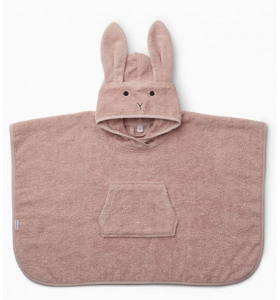 ORLA PONCHO RABBIT ROSE 2-4Y 202