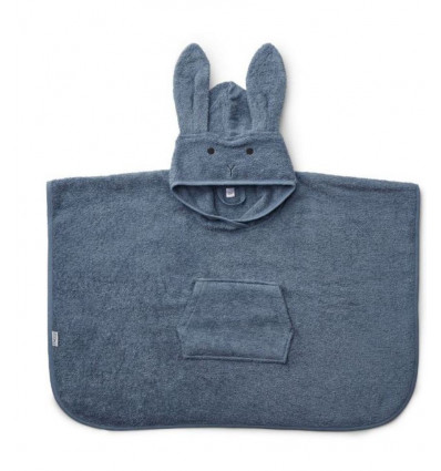ORLA PONCHO RABBIT BLUE WAVE 2-4Y 202