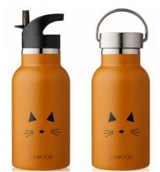 ANKER WATER BOTTLE CAT MUSTARD 1SIZE 202