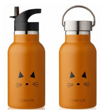 ANKER WATER BOTTLE CAT MUSTARD 1SIZE 202