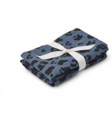 HANNAH MUSLIN CLOTH PRINT 2 PACK LEO 202