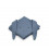 HANNAH MUSLIN CLOTH RABBIT BLUE WAVE 21