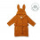 LILY BATHROBE RABBIT MUSTARD 1-2Y 202